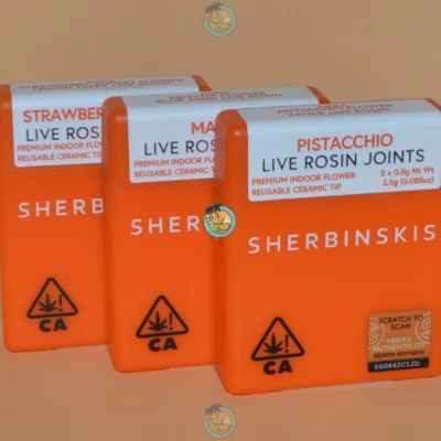 SHERBINSKIS LIVE ROSIN PREROLLS