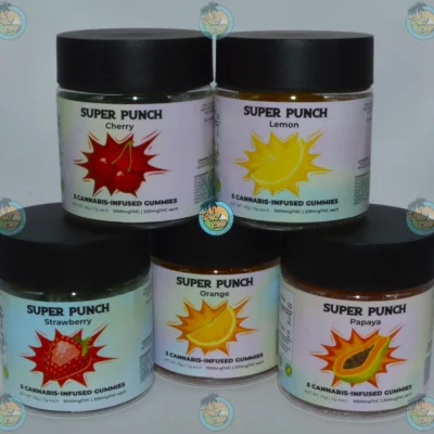 SUPER PUNCH INFUSED GUMMIES 1000MG