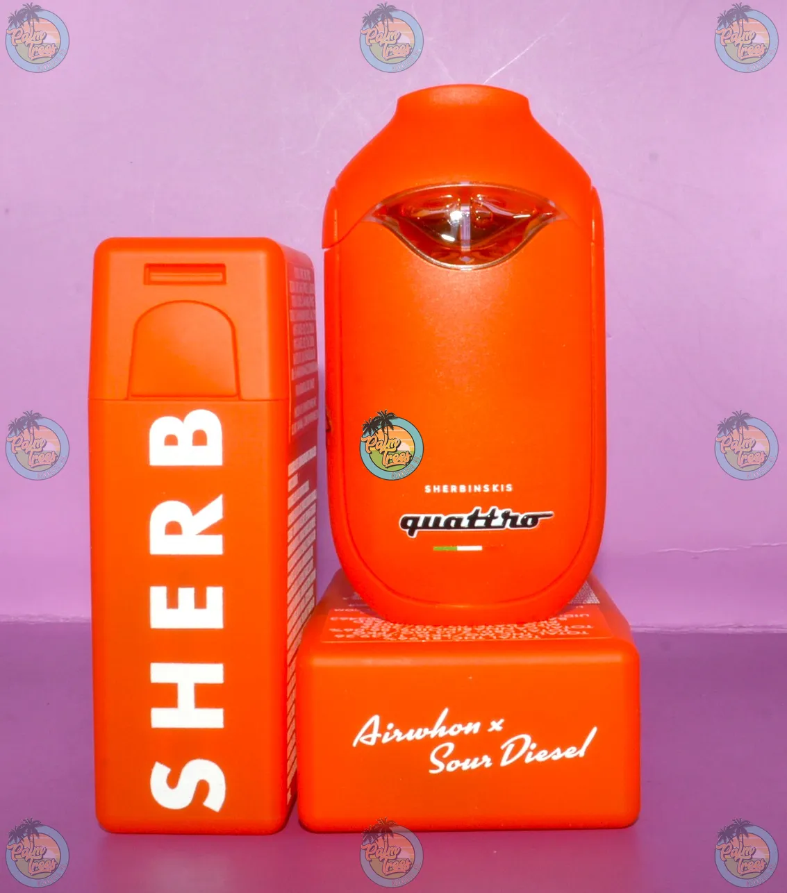 SHERBINSKI DUAL CHAMBER VAPES AIRWHON X SOUR DIESEL