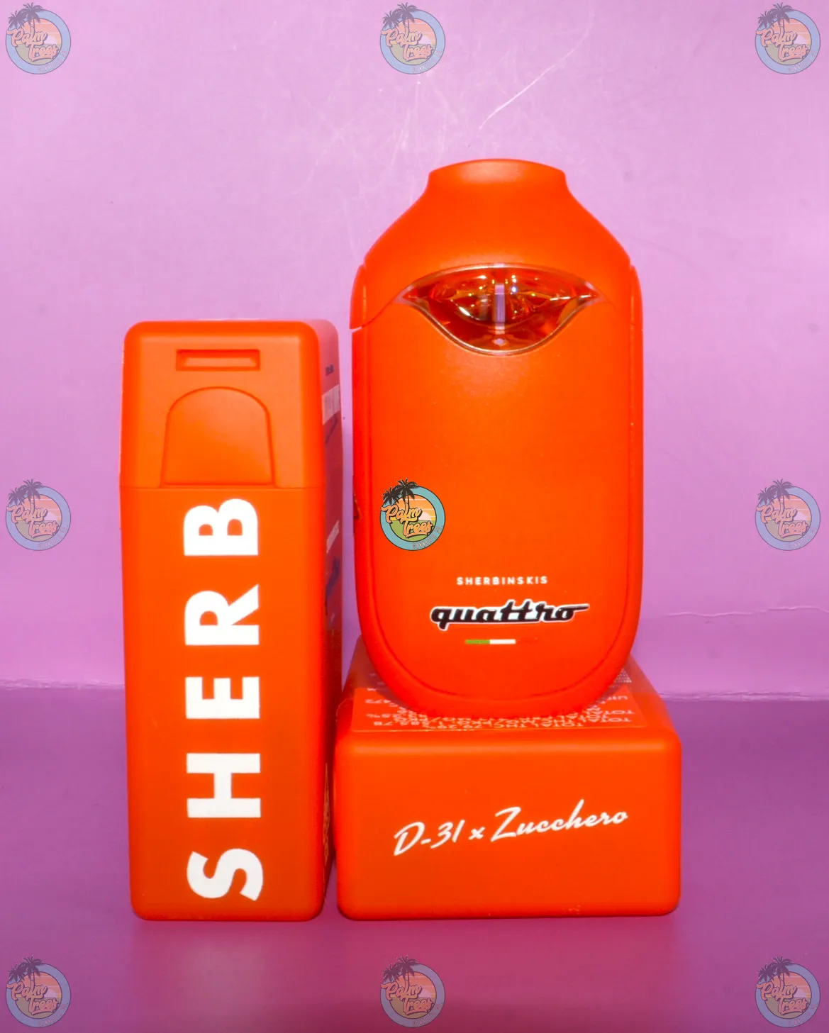 SHERBINSKI DUAL CHAMBER VAPES D X ZUCCHERO