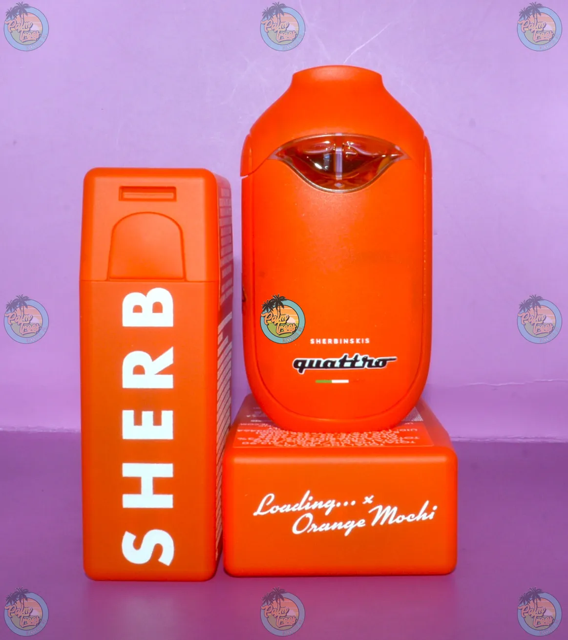 SHERBINSKI DUAL CHAMBER VAPES LOADING X ORANGE MOCHI